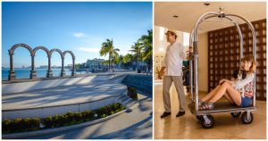 En las playas de Puerto Vallarta y en el Malecón, las mascotas son bienvenidas. Fotos: Cortesía 