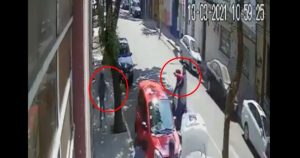 El hecho ocurrió el pasado 13 de marzo en la Alcaldía Cuauhtémoc. Foto: Captura de video. 