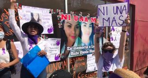 El caso de Rubí ha causado indignación en Baja California, donde se ha registrado protestas para exigir justicia por el feminicidio. Foto: Facebook Justicia para Rubí, San Quintín BC.