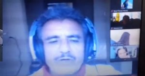 Las declaraciones surgieron durante una clase en línea. Foto: Captura de video. 