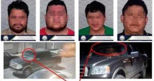 Los cuatro sujetos habrían participado en el asesinato del líder de la Coparmex el pasado 1 de marzo Foto: Pulso