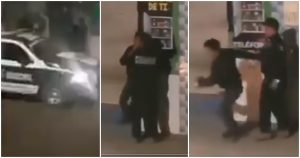 La Unidad de Asuntos Internos abrió la investigación correspondiente en contra de los policías involucrados. Foto: Tomas de video