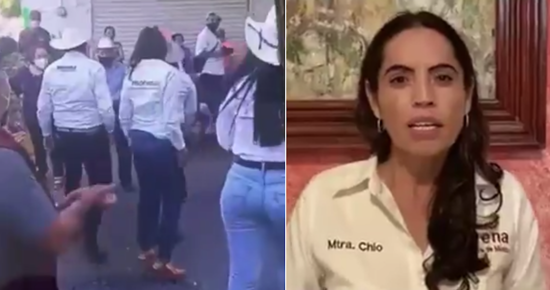 La candidata dijo que David Monreal no le faltó al respeto en ningún momento.