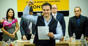 El priista Adrián de la Garza Santos lidera la carrera por el Gobierno de Nuevo León. Foto: Cuartoscuro.