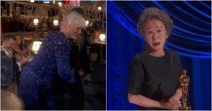 Glenn Close y Youn Yuh-jung. Foto: Especial