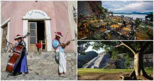 Palenque, Real de Catorce y Janitizio han sido algunos de los destinos nacionales donde se han filmado películas de producciones internacionales. Fotos: Gabriela Pérez Montiel, Diego Simón Sánchez, Cuartoscuro 