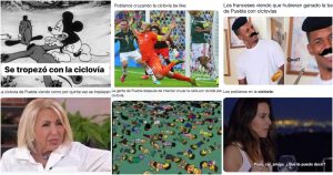 La grabación provocó burlas y criticas debido a que ninguna de las personas se les ocurrió caminar por el cruce peatonal que es en la intersección de las calles. Foto: Especial