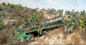 Seis elementos castrenses se reportan con heridas de gravedad. Foto: Periódico Central.