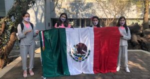 El equipo de mexicanas. Foto: Noroeste. 