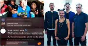 Así fueron los mensajes que envió Café Tacvba a Fania 97. Foto: Captura Periódico Central/ Facebook oficial de Café Tacvba