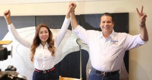 La candidata a la gubernatura de Sinaloa por el Partido del Trabajo (PT), Gloria González Burboa. Foto: Especial.