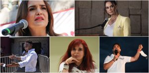 Las y los contendientes a gubernaturas estatales mejor y peor evaluados. Foto: Especial, Cuartoscuro. 