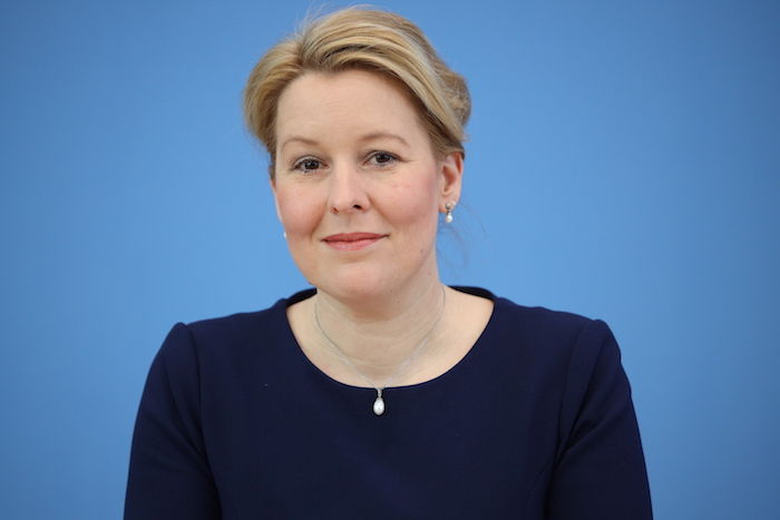 La Ministra alemana Franziska Giffey.