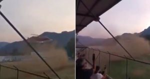 El hecho ocurrió el día de ayer 1 de mayo. Foto: Especial, Captura de video. 