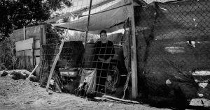 Juana junto con 12 familias vive en la zona poniente-sur del llamado polígono de desarrollo San Juan de Abajo, un viejo ejido que se convirtió en colonia periférica empujada por la extensión de la frontera urbana de León. Foto:  Alonso Merino Lubetzky, PopLab