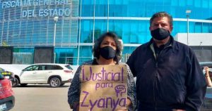 La familia de Zyanya exige avances en el caso. Foto: Magarely Hernández, Periódico Central. 