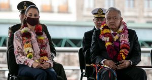 El Presidente López Obrador y la mandataria capitalina, Claudia Sheinbaum. Foto: Cuartoscuro. 