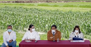 El mandatario estatal afirmó que aún no se define la expropiación del predio. Foto: Mireya Novo, Cuartoscuro