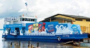 Barco de Nestlé.