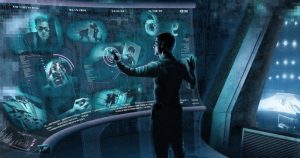 Imagen promocional de Minority Report, cinta de ciencia ficción. Foto: 20th Century Studios, Inc.