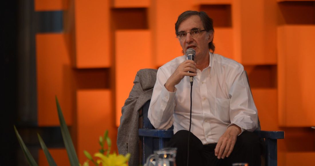 Woldenberg en Xalapa, Veracruz, el 1 de mayo de 2018, cuando el académico mexicano presentó su libro "Así suele ser la vida". Foto: Alberto Roa, Cuartoscuro