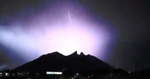 Las lluvias iniciaron alrededor de las 5:00 horas. Imagen: Captura de pantalla.