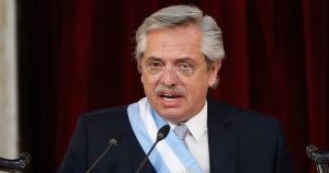 El Presidente argentino, Alberto Fernández. Foto: Juan Ignacio Roncoroni, EFE.