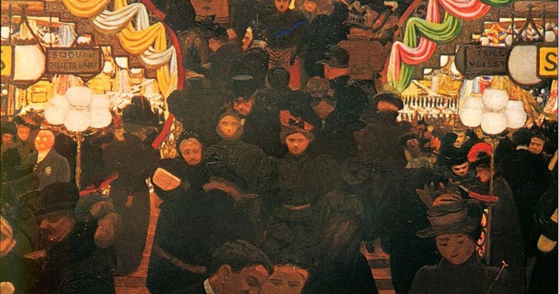 Cuadro Bon Marché C de Félix Vallotton