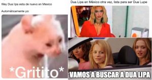 Ante la inesperada visita de la cantante, los usuarios de redes respondieron compartiendo memes. Foto: Especial