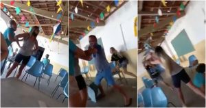 El incidente ocurrió en el municipio de Bayeux, de la provincia de Paraíba. Foto: Captura de video.