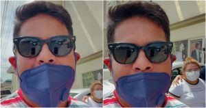 El hombre  narró que su pareja actual no quería hacerse responsable de los hijos que él tuvo con otra mujer. Foto: Captura de video.