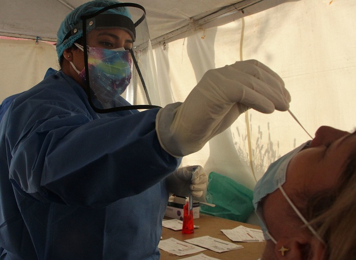 Contagios de COVID-19 en BCS