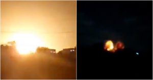 La violencia estalló luego que cientos de palestinos se congregaron el sábado para una protesta organizada por Hamas, el grupo islamista que gobierna la Franja de Gaza, para llamar la atención sobre un bloqueo israelí opresivo al territorio. Foto: Captura de video.