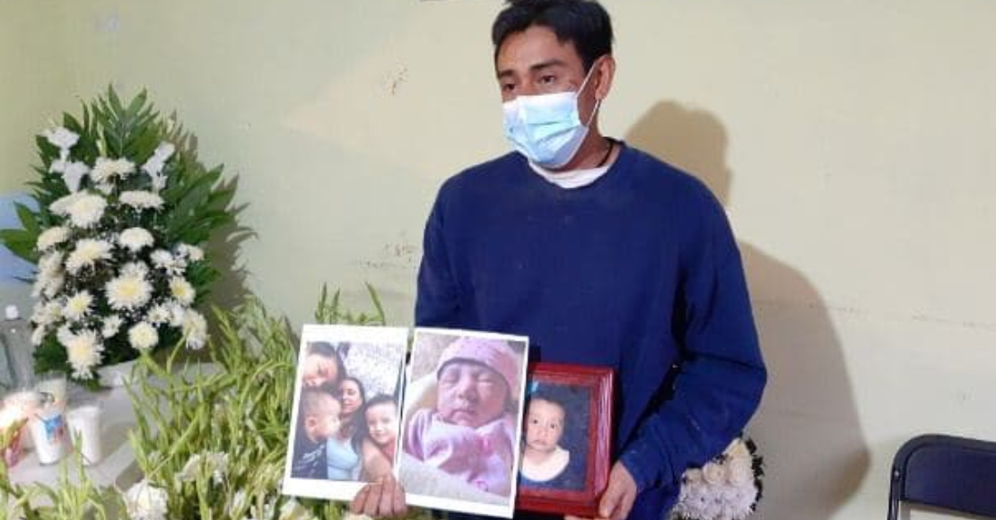 El padre sólo pudo rescatar a uno de los menores. Los otros cinco y su esposa murieron. Foto: Ignacio Carvajal, Blog Expediente