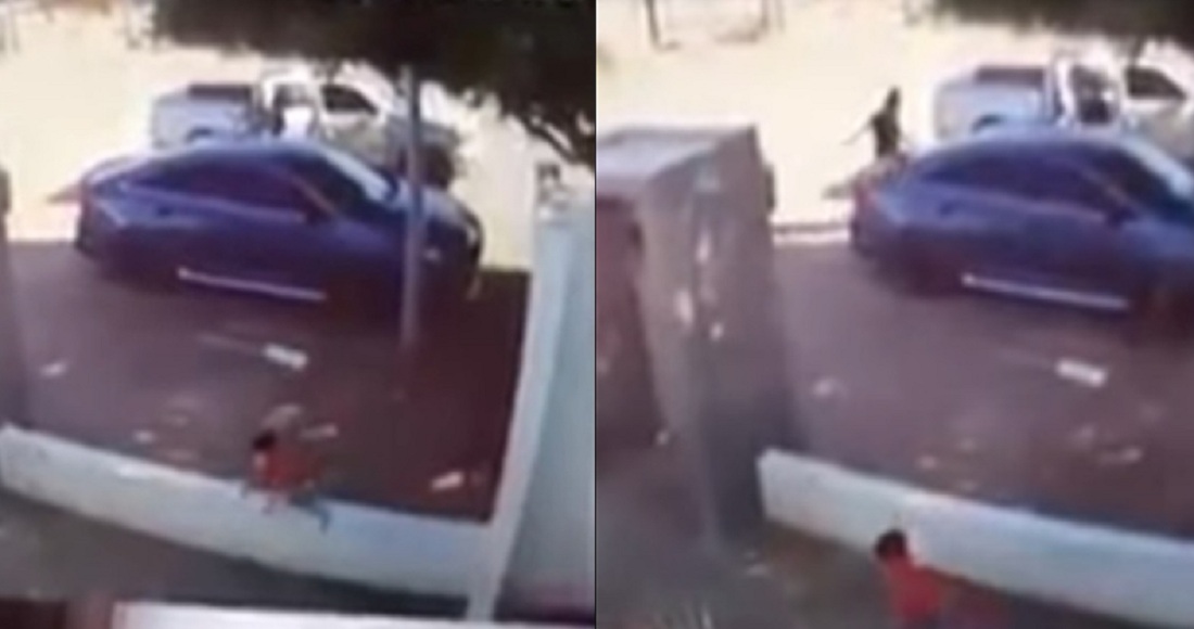 Niño escapa de ataque de sicarios