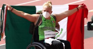 Rosa María Guerrero Cázares ganó bronce para México. Foto: Conade. 
