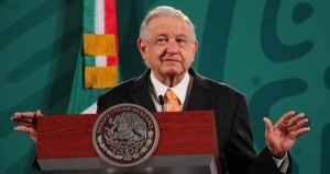 El Presidente Andrés Manuel López Obrador.