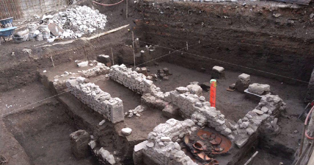 INAH halla restos indígenas en Tlatelolco