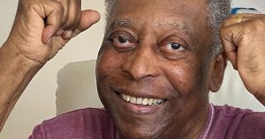 El exjugador de Santos y Cosmos, que en los últimos años ha tenido diversos problemas de salud. Foto: Instagram @pele