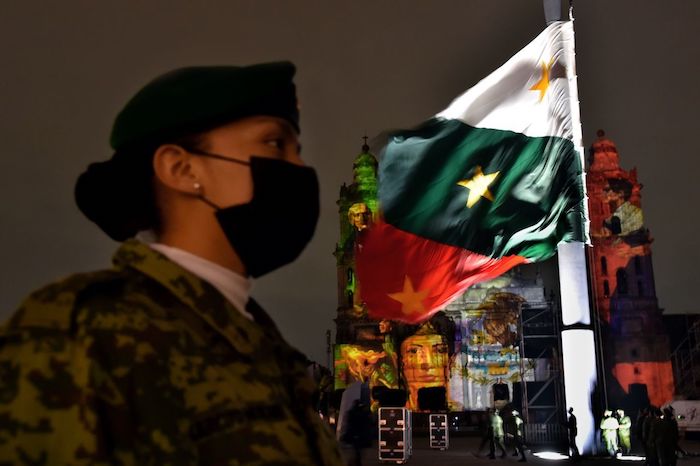 Parte de los festejos por los 200 años de la Consumación de la Independencia de México.