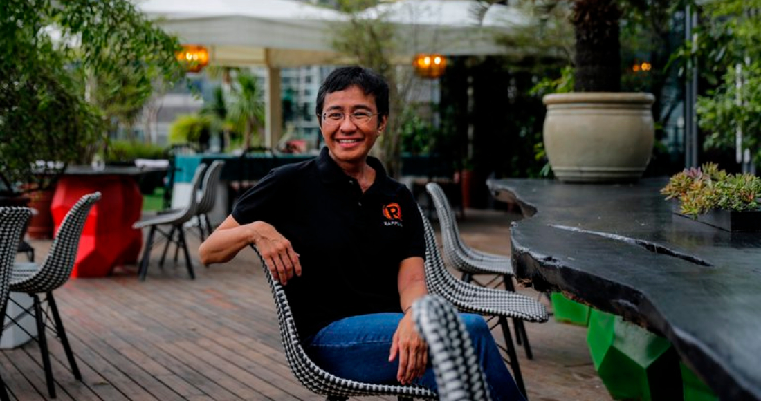 No es la primera vez que Maria Ressa gana un galardón internacional importante. Ha recibido el Premio a la Democracia 2017, el Premio Internacional de Periodismo Knight 2018, entre otros. Foto: EFE