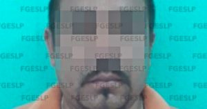 Andrés "N" fue sentenciado a 21 años de prisión por el delito de violación agravada en contra de su hija. Foto: Fiscalía San Luis Potosí.