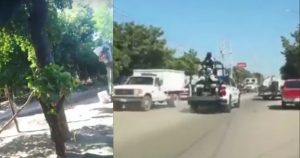 Se registró un tiroteo entre civiles en el poblado de Tepuche, a las afueras de Culiacán, Sinaloa. Foto: Captura de pantalla