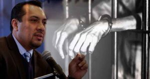 Alejandro Santizo, el director de Seguridad Pública de Tecamachalco, fue vinculado a proceso. Foto: Sam Navarrete, Periódico Central