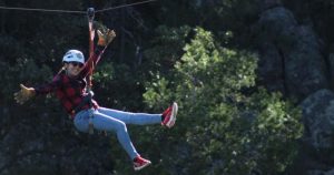 Zacatecas cuenta con una de las tirolesas más grandes de México. Foto: Cortesía Eme Media