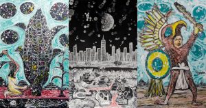 El arte de Naxín está alejada de un mundo fantástico y cerca de una suerte de multinaturalismo. Fotos: Artes de México