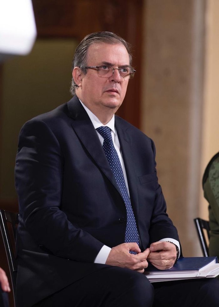 Marcelo Ebrard, titular de la Secretaría de Relaciones Exteriores (SRE).