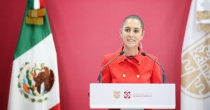 Sheinbaum Pardo respaldó junto con los gobernadores de Morena, al Presidente Andrés Manuel López Obrador de quienes lo han atacado. Foto: Gobierno de la Ciudad de México vía Cuartoscuro.