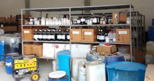 En el 2021, otras 64 empresas chinas también fueron señaladas de vender precursores de fentanilo. Foto: FGR. 