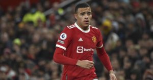 Mason Greenwood del Manchester United. Foto: AP